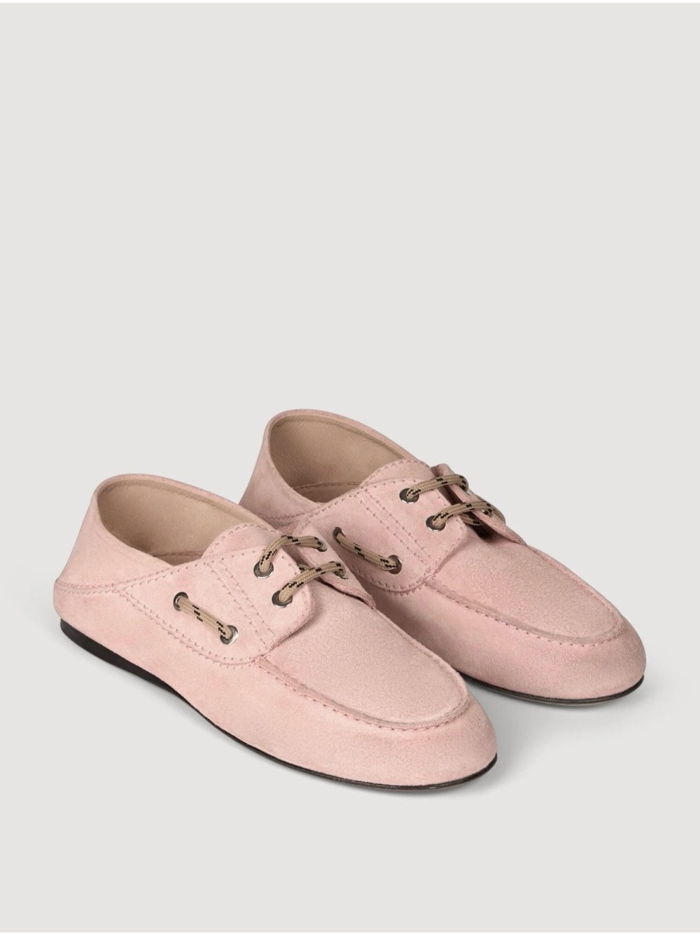 Pink Suede “SUEDE BOAT SHOE LOAFERS”
Sandro